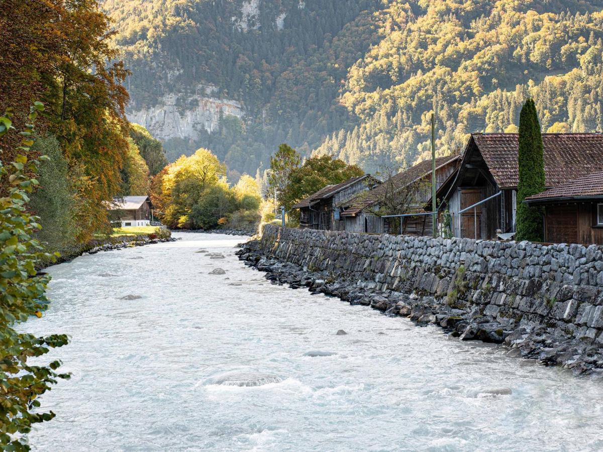 Ferienwohnung Baerghaesli Im Beo Als Basis Im Wintersportgebiet Gsteigwiler Exterior foto