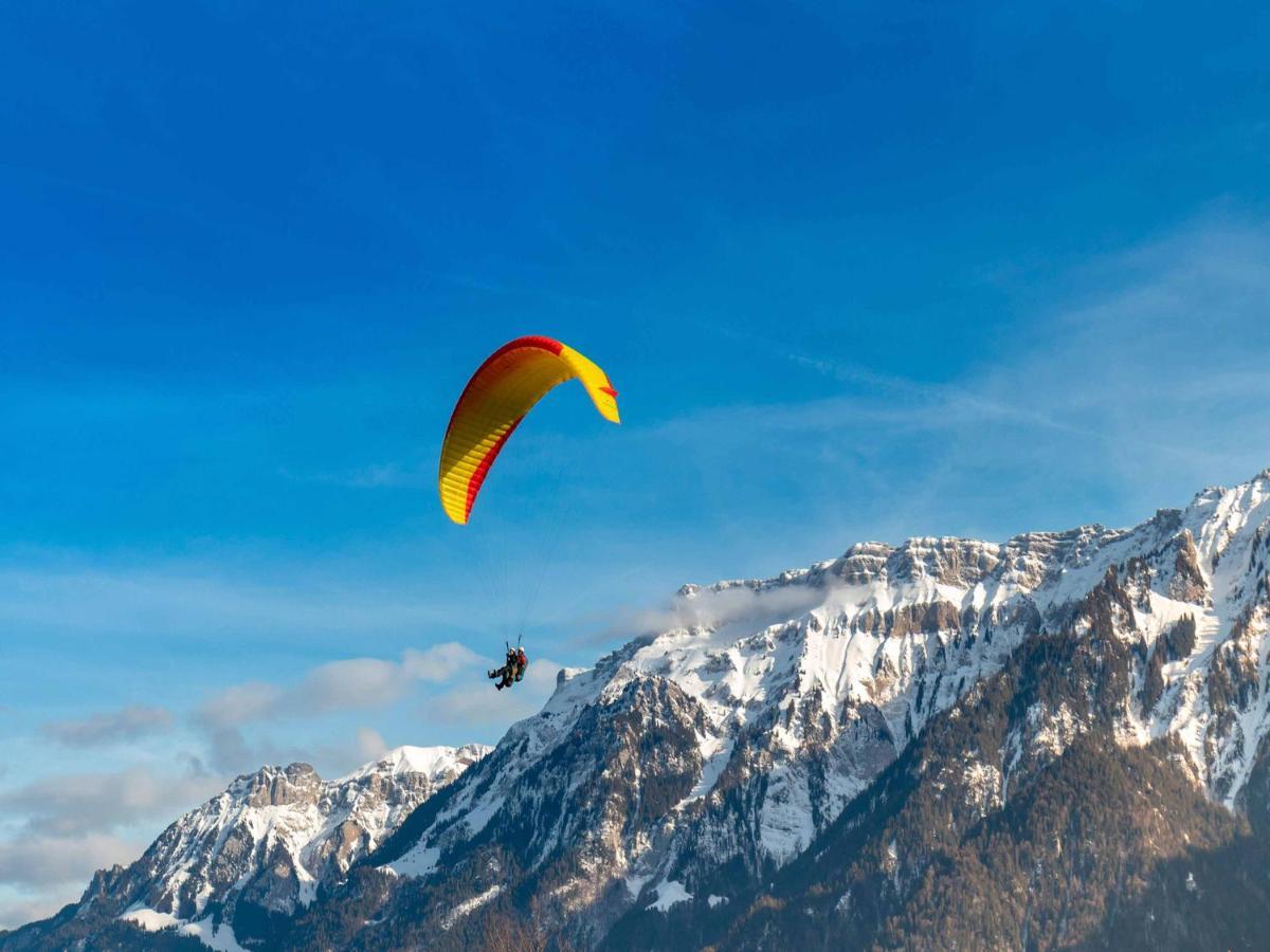 Ferienwohnung Baerghaesli Im Beo Als Basis Im Wintersportgebiet Gsteigwiler Exterior foto