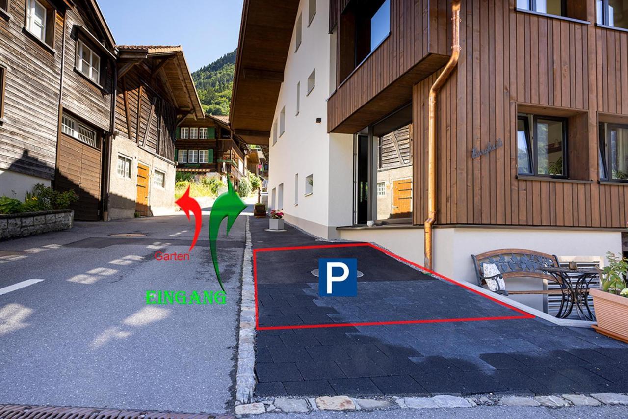 Ferienwohnung Baerghaesli Im Beo Als Basis Im Wintersportgebiet Gsteigwiler Exterior foto